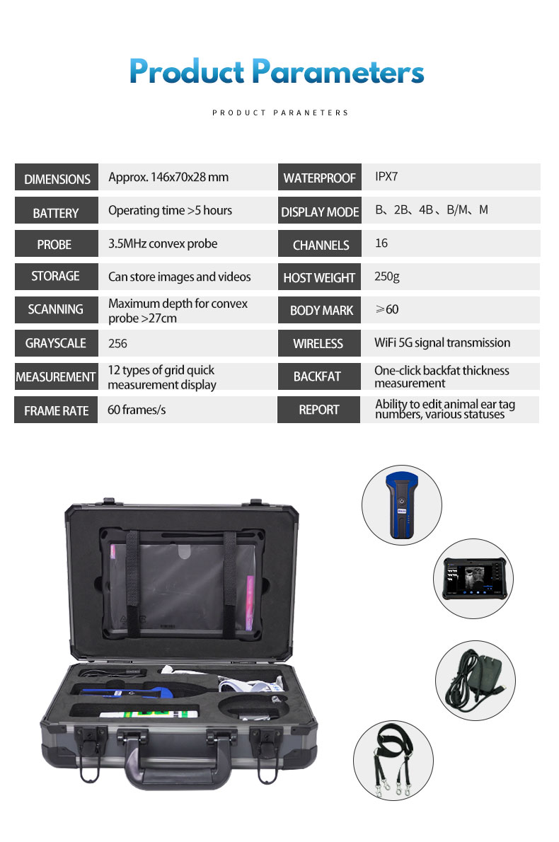 Wireless veterinary ultrasound machine BXL-s101(图2)